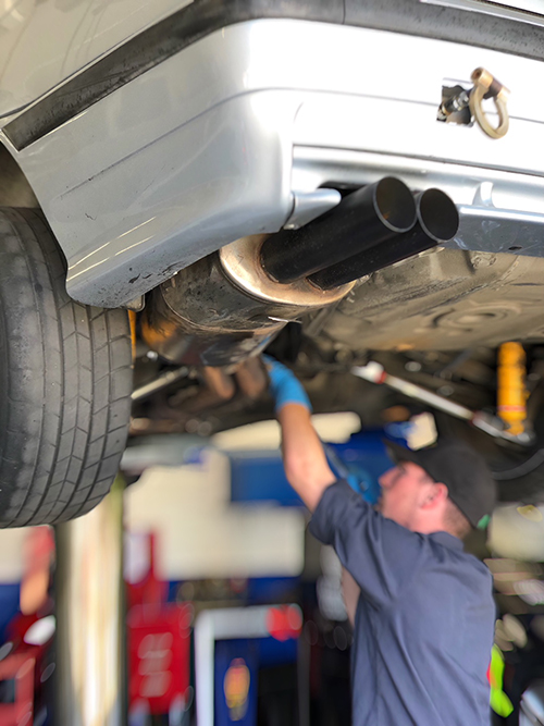 Technician Working