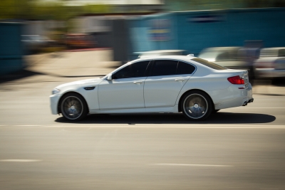 White BMW